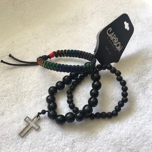 Carbon Elements mens bracelets  New.